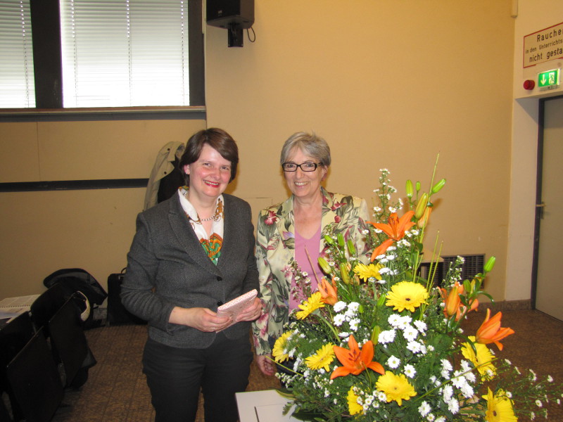 Dr. Maria Flachsbarth und Dr. Heidemarie Ratsch